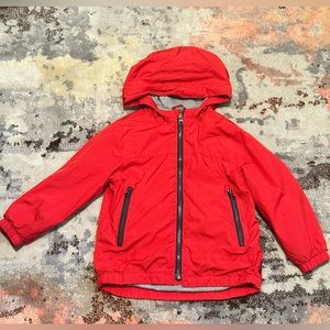 Red Baby Gap Boy’s Light Jacket Size 4y